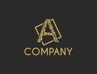 Projekt graficzny logo dla firmy online litera A